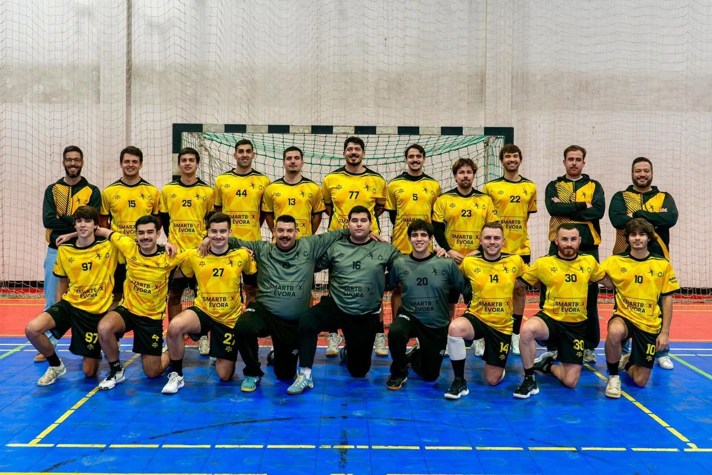 Equipa sénior do Évora Andebol Clube